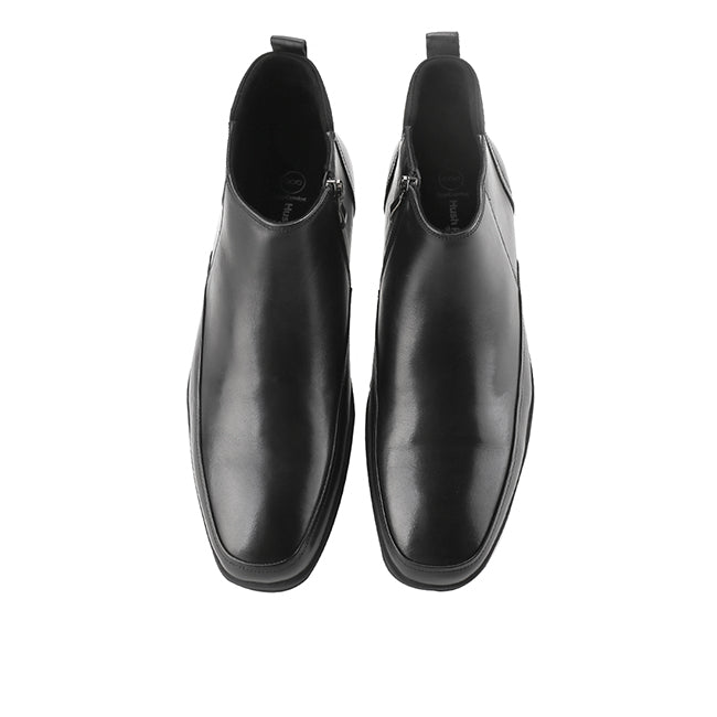 Bono Claris Zip Boots In Black