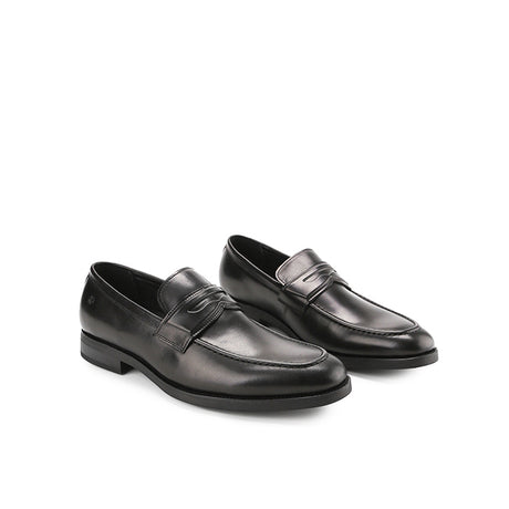 Hush Puppies Sepatu Pria Loafers Fiddler Saddle Loafer In Black