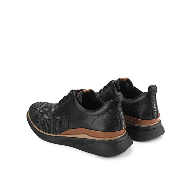 Lace Up Advance Hybrid Lace In Bold Black Leather