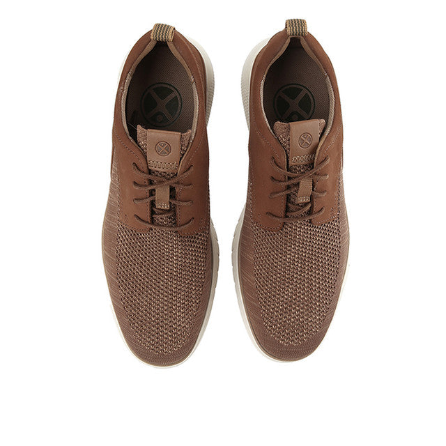Lace Up Advance Hybrid Lace In Cognac Nubuck