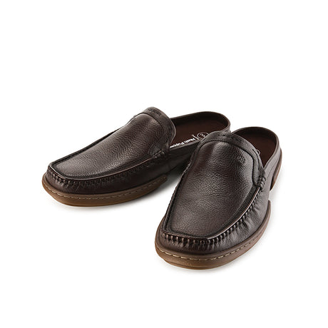 Slide Dymond Mules In Coffee