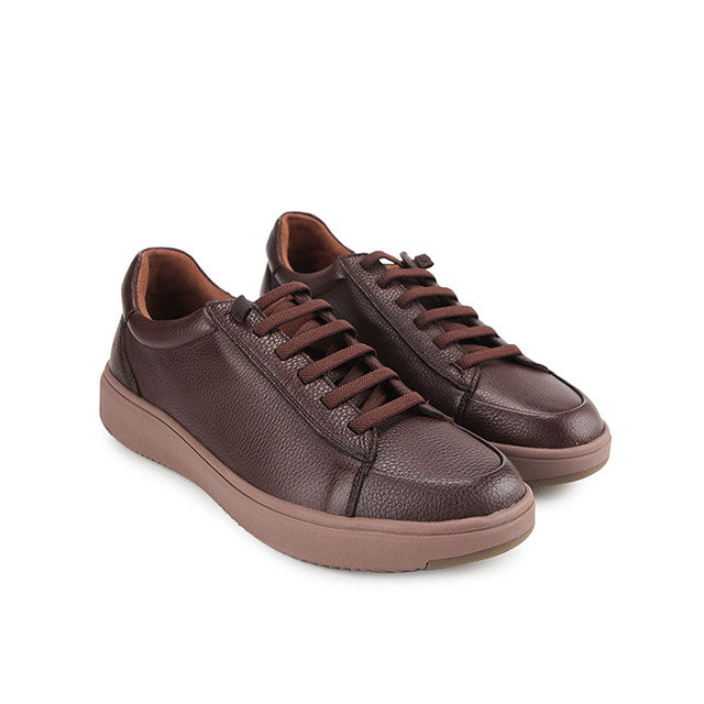 Hubert Lace Up In Coffee
