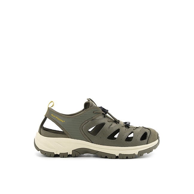 Hush Puppies Sepatu Pria Sneakers Atwood Fisherman In Olive