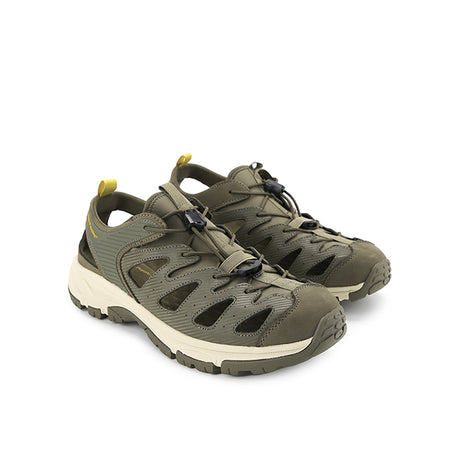 Hush Puppies Sepatu Pria Sneakers Atwood Fisherman In Olive