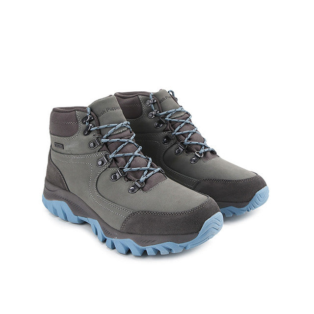 Benson Laces Boots In Grey