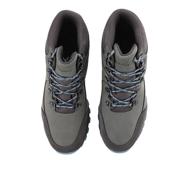 Benson Laces Boots In Grey