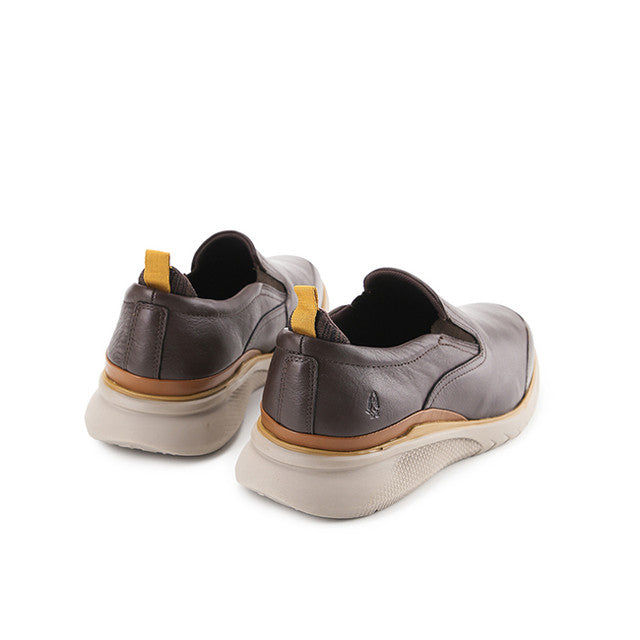 Slip On Advance Wthr Slipon In Dark Brown Leather
