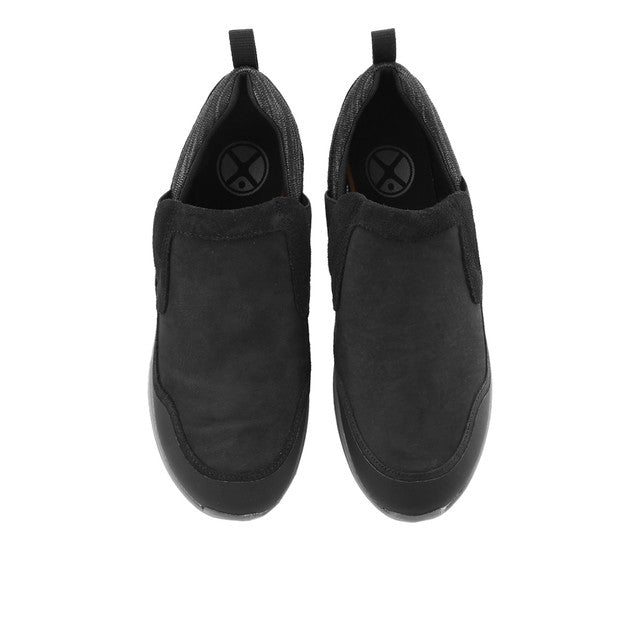 Slip On Elevate Wthr Slipon In Bold Black Nubuck