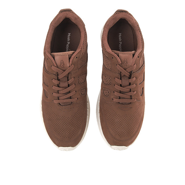 Sneakers Seventy8 Lthr Runner In Cognac Nubuck