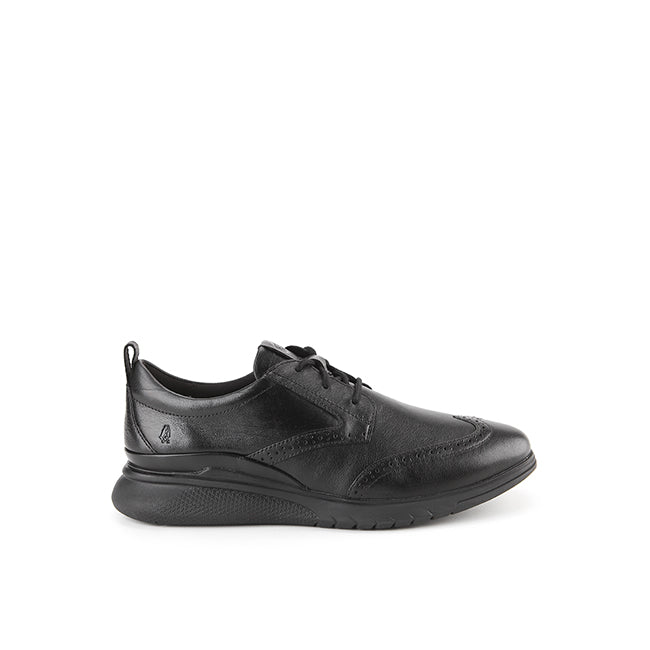 Advance Wingtip In Bold Black Leather