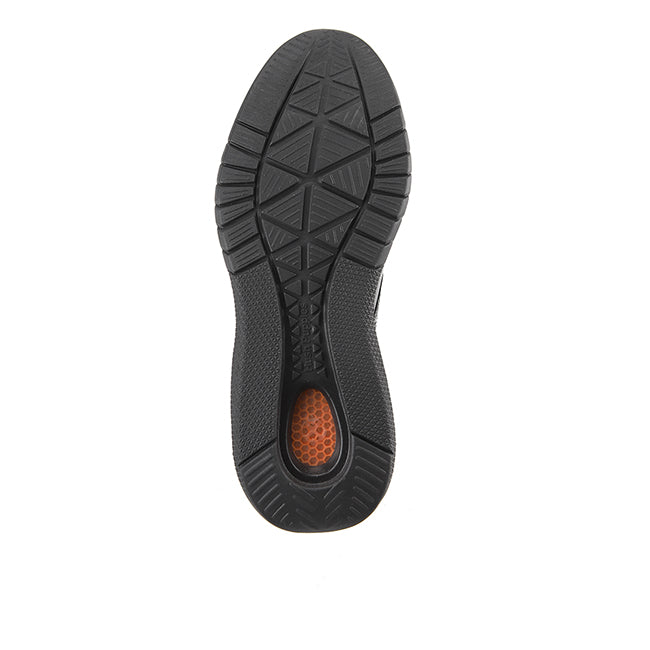 Advance Wingtip In Bold Black Leather