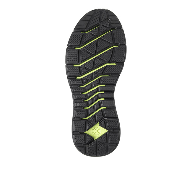 Excel Lace Up In Bold Black Leather