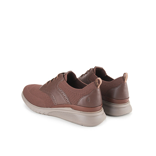 Sneakers Advance Hybrid Cord In Dark Brown Knit