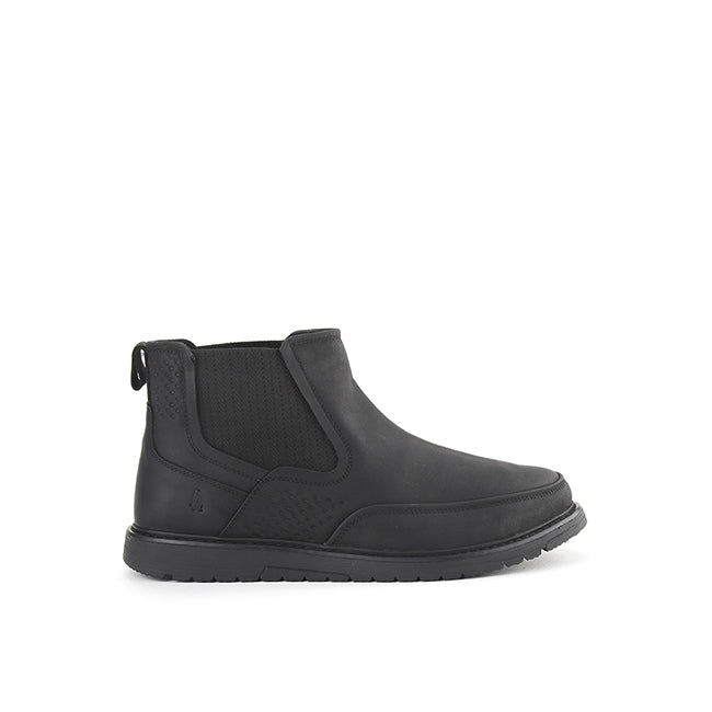 Jenson Gore Boot In Bold Black Leather