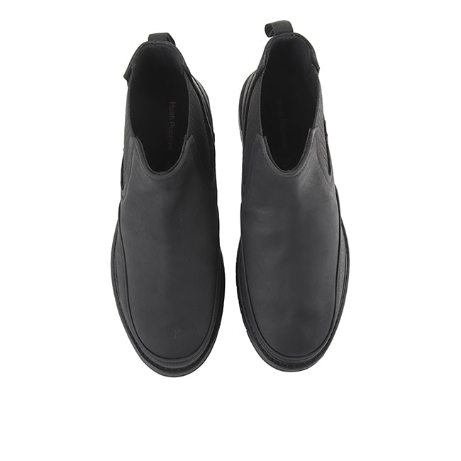 Jenson Gore Boot In Bold Black Leather