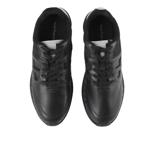 Sneakers Seventy8 Lthr Runner In Bold Black Leather