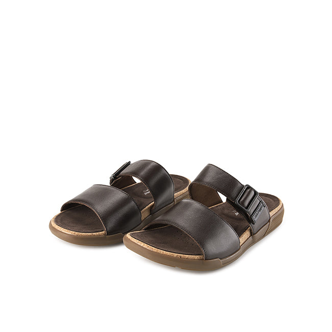 Sandals Asahi Jake 2 Straps In Coffee