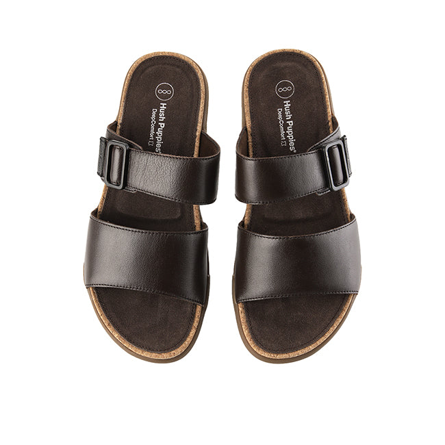Sandals Asahi Jake 2 Straps In Coffee
