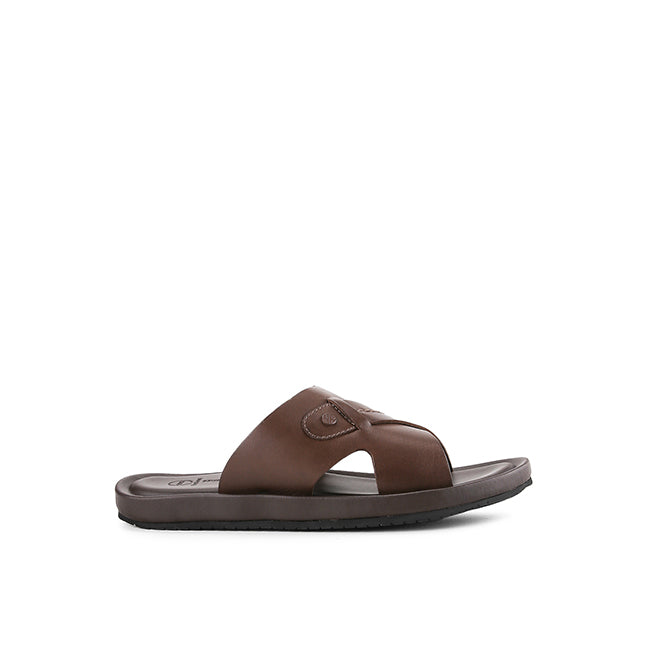 Hush Puppies Sandal Pria Spear Axel Slide In Coffe