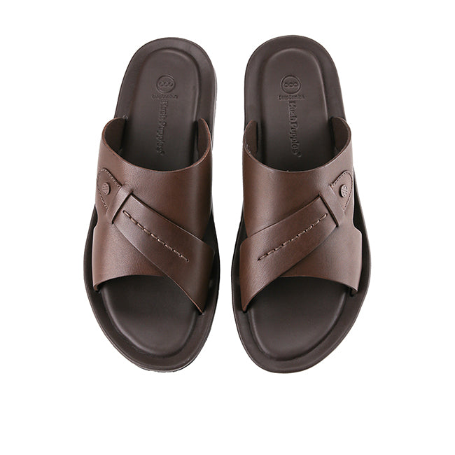 Hush Puppies Sandal Pria Spear Axel Slide In Coffe