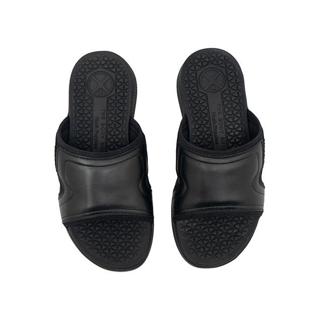 Activate Band Slide In Bold Black Leather