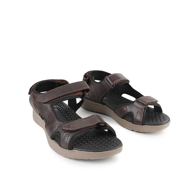 Activate Qtr Strap In Dark Brown Leather