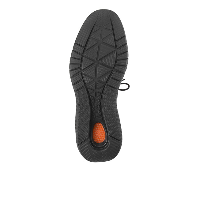 Advance Knit Lace Up In Bold Black Knit