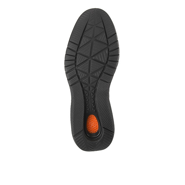 Advance Knit Slip On In Bold Black Knit