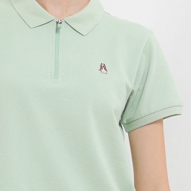 Hush Puppies Pakaian Wanita Bsc Derary Polo In Sage