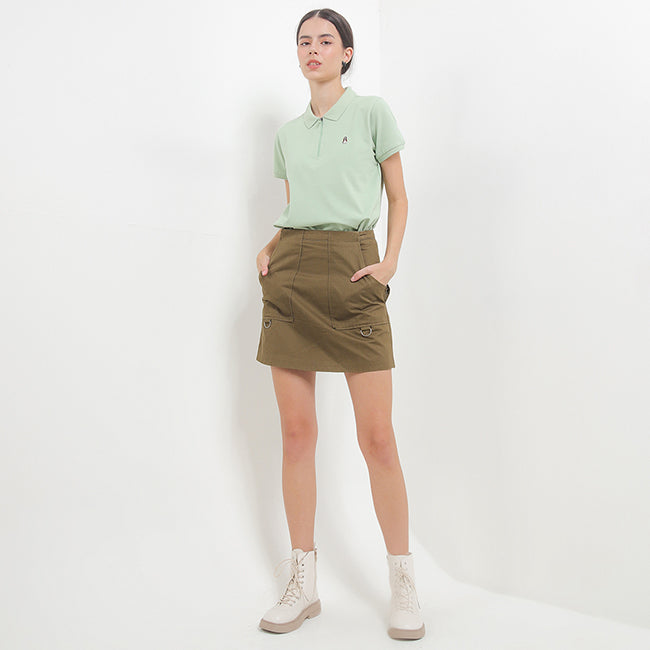 Hush Puppies Pakaian Wanita Bsc Derary Polo In Sage