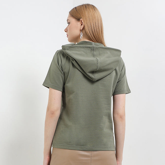 T Shirt Wh Deyo In Olive