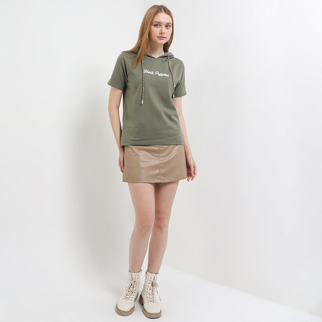 T Shirt Wh Deyo In Olive