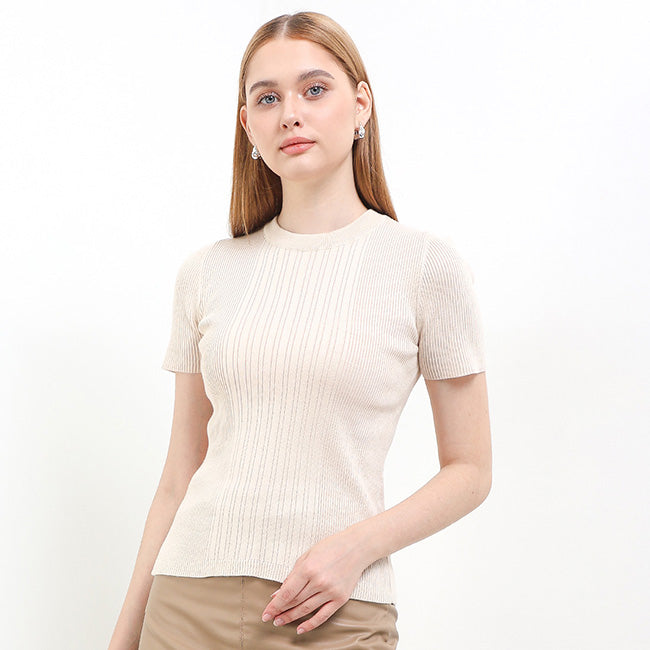 T Shirt Bruni In Beige