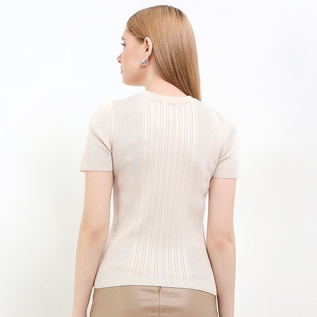 T Shirt Bruni In Beige