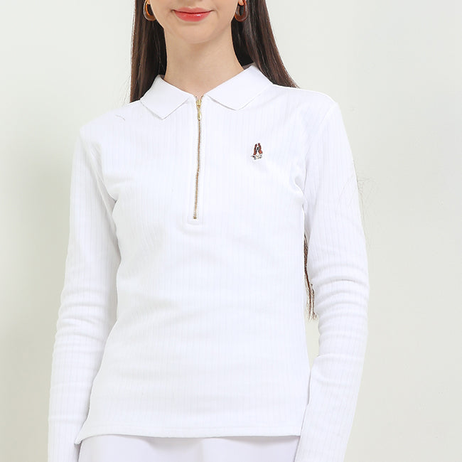 Lyrana Polo In Off White