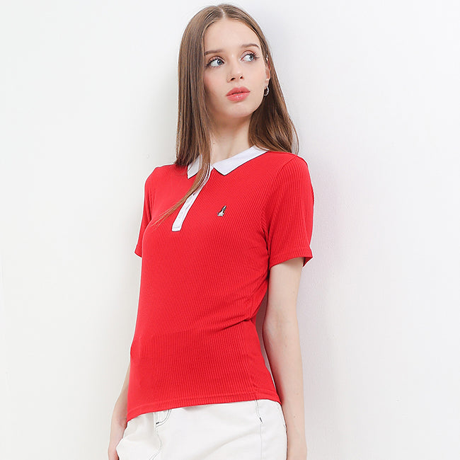 Polo Esmeil In Red