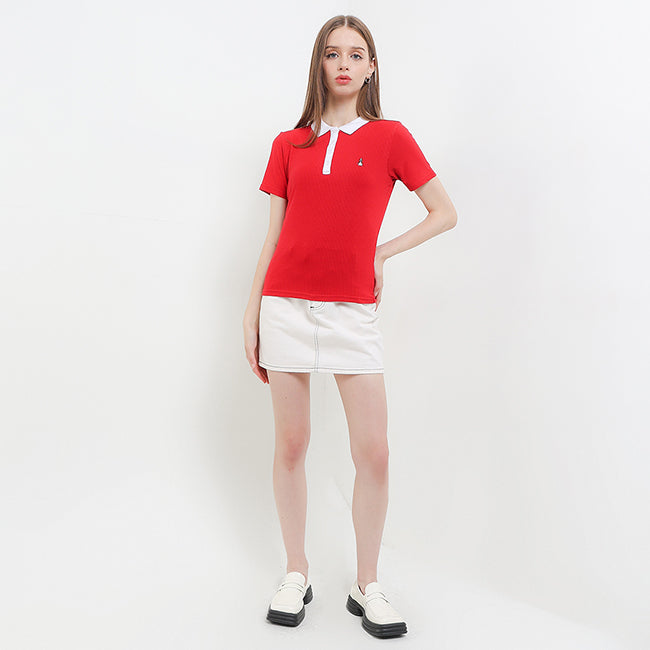 Polo Esmeil In Red
