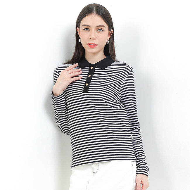 Margali Polo In Black