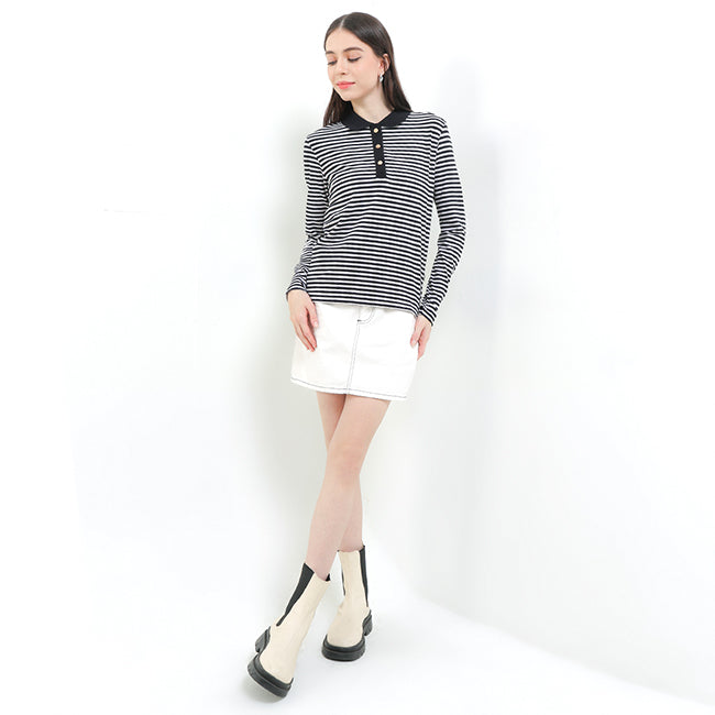 Margali Polo In Black