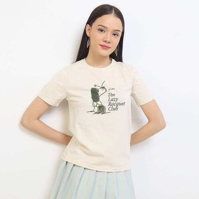 T-Shirt Rocquet In Beige