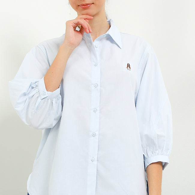 Shirt Clarity Puff In Light Blue