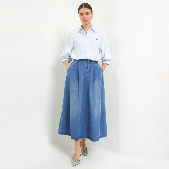 Shirt Clarity Puff In Light Blue