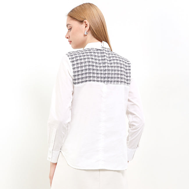 Shirt 955 Twidy Lss In White
