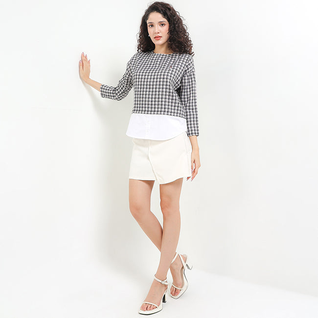 Blouse Sable In White