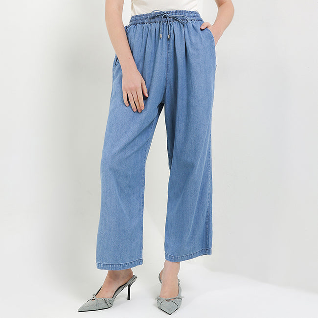 Hush Puppies Women Bottoms Kalcey In Light Blue