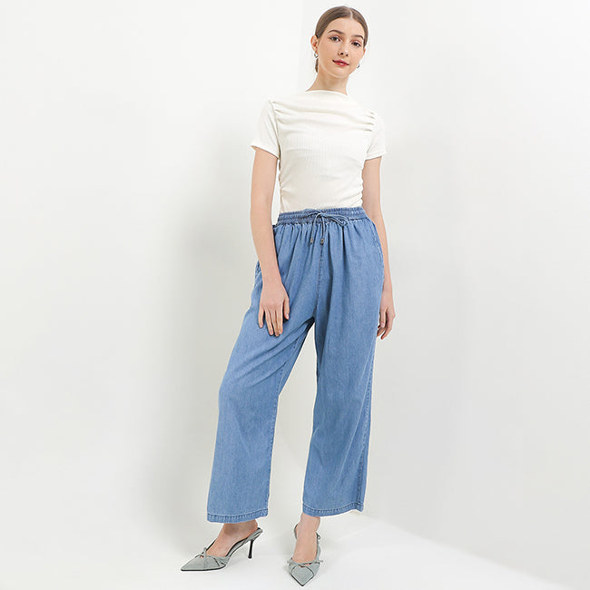 Hush Puppies Women Bottoms Kalcey In Light Blue