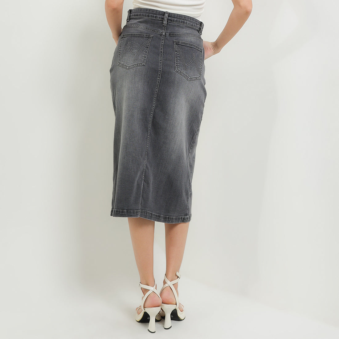 Skirt Louby In Gray