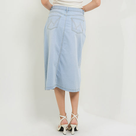 Skirt Louby In Light Blue