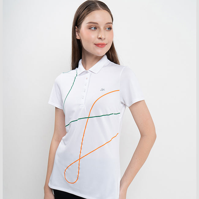 Ares L Polo In White