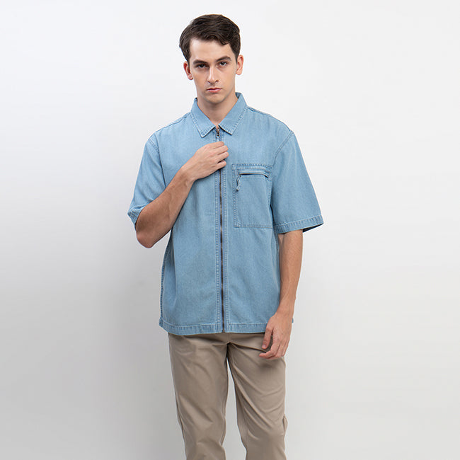 Shirt Gamma In Light Blue